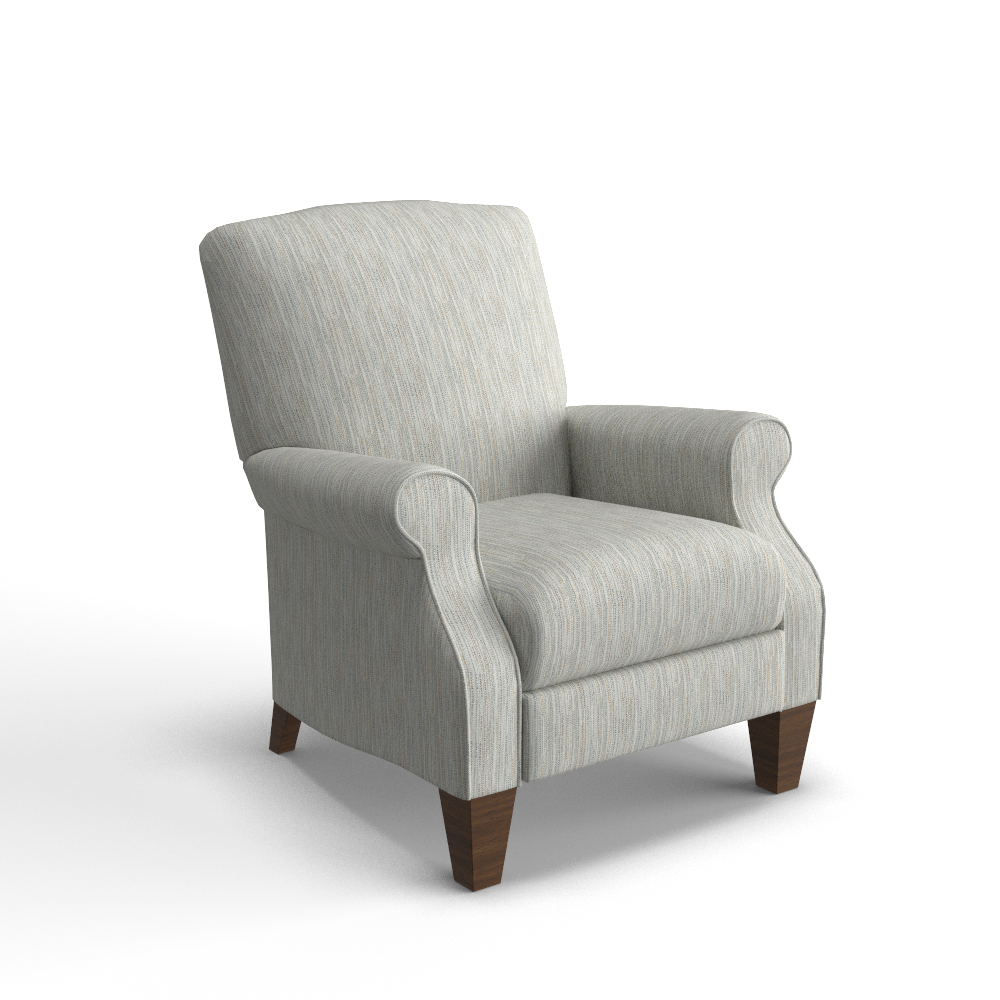 Charlotte High Leg Reclining Chair, In Stock